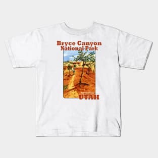 Fairyland Loop Trail, Bryce Canyon Kids T-Shirt